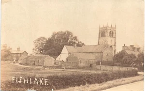 Fishlake near Thorne & Doncaster. Church & Farms. - Picture 1 of 1