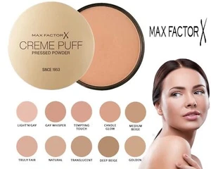 MAX FACTOR Creme Puff Compact Pressed Face Powder 14g *CHOOSE YOUR SHADE* - Picture 1 of 12