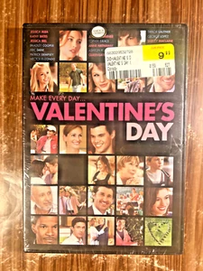 Valentine's Day DVD Jessica Alba Biel Kathy Bates Romance Comedy Drama Movie NEW - Picture 1 of 4