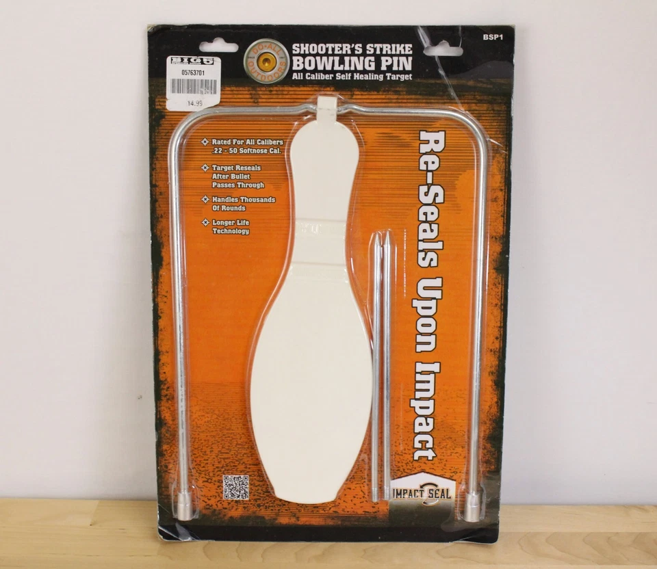 Broche de boliche Do-All Outdoors Impact Seal Shooter's Strike ALVO autocura - Imagem 1 de 4