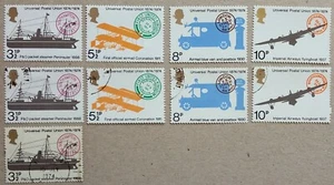GB 1974 Universal Postal Union UPU transport set SG 954-957 MNH mint & Used sets - Picture 1 of 1