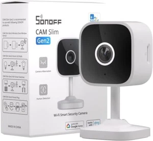 SONOFF CAM-S2 Wi-Fi Smart Home Security Camera 1080P Indoor Surveillance Cameras - Picture 1 of 12