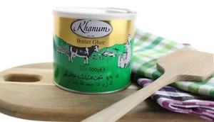 Khanum Pure Butter Ghee 0,5 Kg Butterfett geklärte Butter Butterschmalz Speiseöl - Bild 1 von 4