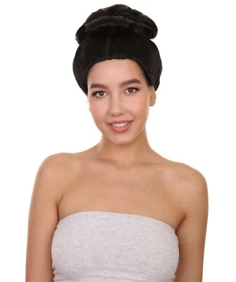 Women's Pinned Up China Girl Wig | Black Cosplay Wig HW-6665 - Image 1 of 4