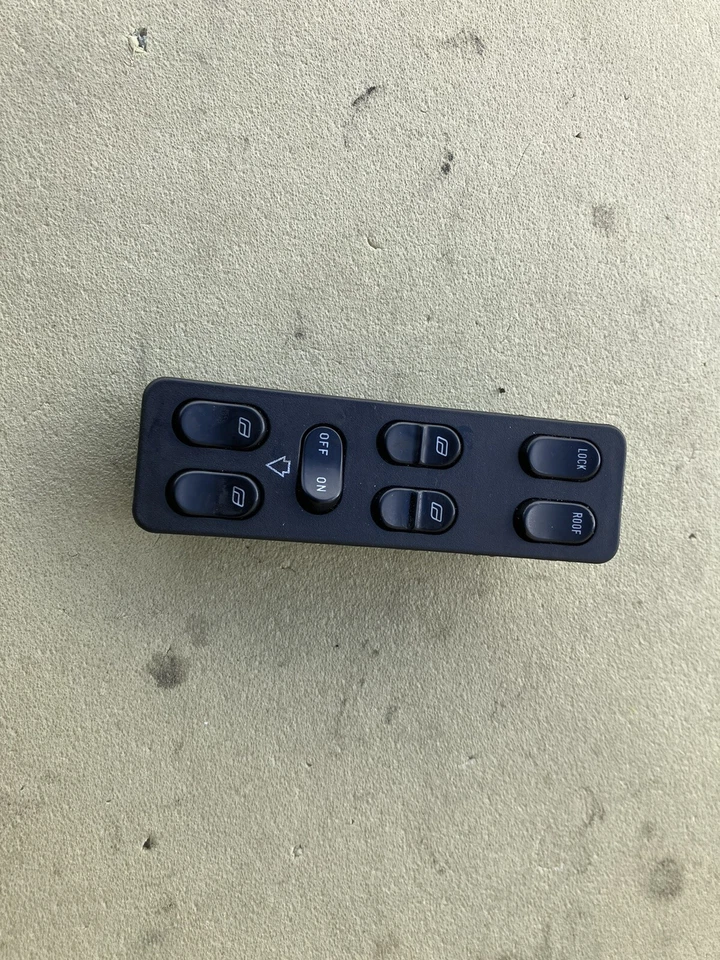 Paquete de interruptores de ventana central SAAB 9000 OE# 4085502 1990-1994 Foto 1 de 4