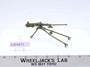 Army Military Machine Gun W/Tri-Pod Plastic Unknown Brand 7" Long