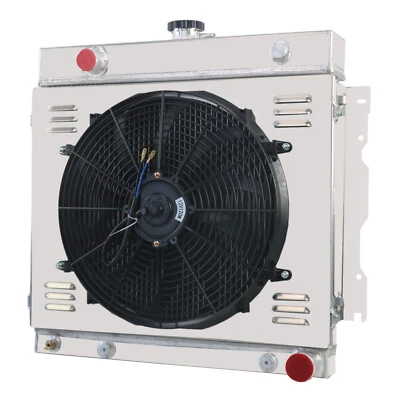 3 Rows Radiator Shroud Fan For 1970-1979 Dodge D/W Series 100 150 200 300 - Image 1 of 4