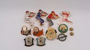 Lot Of 11 California CA Little League Baseball District 21 Hat Lapel Pins *READ* - Picture 1 of 4