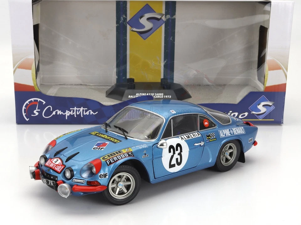 1/18 SOLIDO - RENAULT - ALPINE A110 1600S (night version) N 23 RALLY 1804208 - Immagine 1 di 1