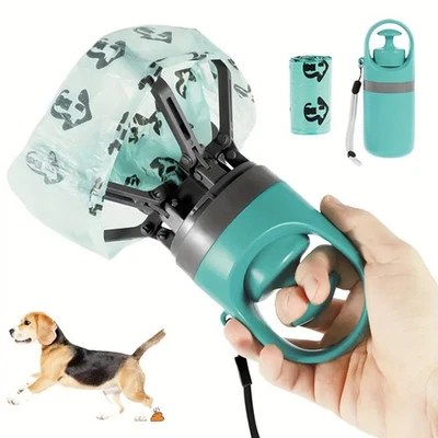 Portable commode picker – Dog Pooper Scooper with Built-in Poop Bag Dispenser - Image 1 of 4
