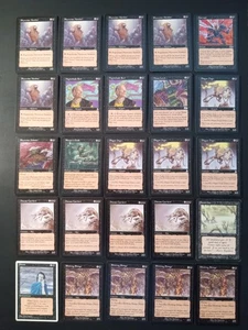 Lot of 50 Vintage Black MTG Magic the Gathering Rain of Tears Mana Leech HP - Picture 1 of 4