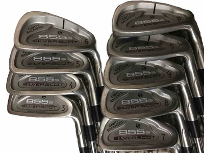 Tommy Armour 855s Silver Scot Iron Set 3-PS Graphite Stiff Flex Golf Clubs ⛳️ - Image 1 of 4