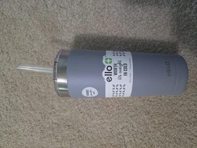 Vaso aislado al vacío de acero inoxidable Ello Beacon 24 oz - sin BPA, sin sudor Foto 1 de 4