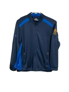 Adidas Climawarm Royal Manchester Golf Links Full Zipper Track Jacket XL Mt Wolf - Picture 1 of 7