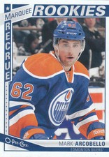 MARK ARCOBELLO 2013/14 O-PEE-CHEE OPC ROOKIE CARD #532 NMT EDMONTON OILERS