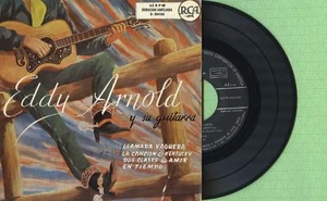 EDDY ARNOLD / Llamada Vaquera, Kentucky Song RCA 3-20103 Press Spain 1958 EP VG+ - Picture 1 of 5