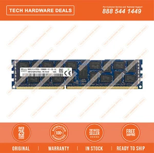 HMT31GR7CFR4A-PB Hynix 8GB PC3-12800 DDR3-1600MHz ECC CL11 240-Pin RDIMM 1.35 - Picture 1 of 2