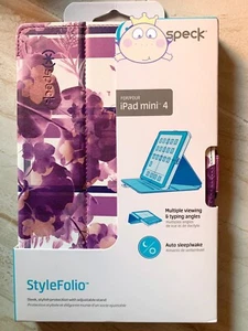 Speck Stylefolio Case iPad Mini 4 -Vintage Purple - Picture 1 of 2