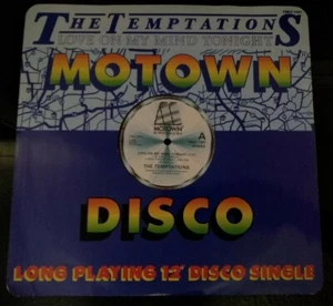 MINT! The Temptations Love In My Mind Tonight Vinyl 12" Single 1983 Disco 80s - Picture 1 of 4