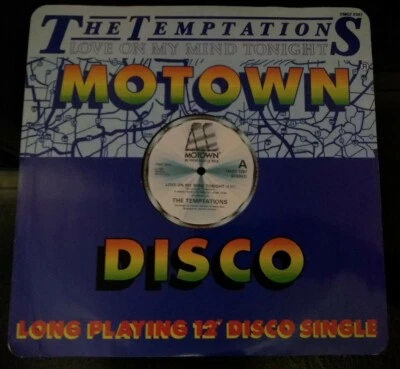 MINT! The Temptations Love In My Mind Tonight Vinyl 12" Single 1983 Disco 80s - Image 1 of 4