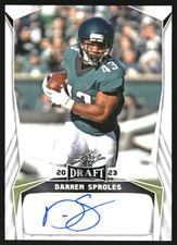 2023 Leaf Draft Autographs #BADS2 Darren Sproles Auto