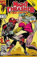 Marvel Comics Night Thrasher: Four Control No. 3 of 4, 1992 Very Good