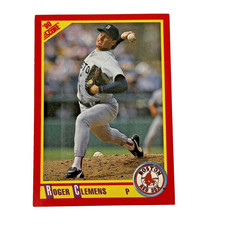 1990 Score #310 Roger Clemens Boston Red Sox Baseball Card