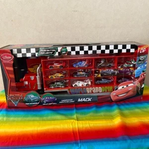 Disney Store Cars Mack trailer set Mint Condition - Picture 1 of 8