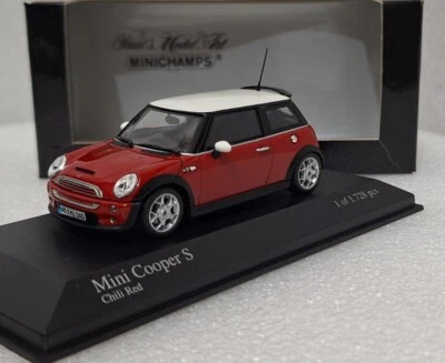 Mini Cooper S 2003 Red 1:43 Minichamps 431138200 EXTREMELY RARE!! (5) - Image 1 of 4