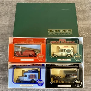 Lledo Chivers Hartley Diecast Model Chiver’s Trucks Complete Set 4x 1988 Vintage - Picture 1 of 14