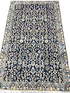 2'8"x4'4'' One-of-a-Kind Silk & Wool Naiene Area Rug - Area Carpet