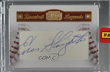 2010 Century Collection /52 Enos Slaughter Manufacturer Cut Signature Auto HOF