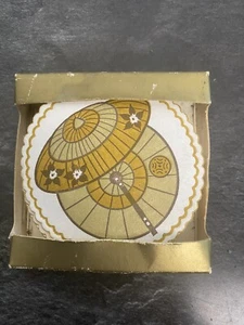Vintage Antique Monogram California 20 Paper Coasters Vintage Retro 1960’s (New) - Picture 1 of 6