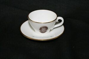 RARE mini / miniature Margaret Thatcher teacup and saucer by Caverswall
