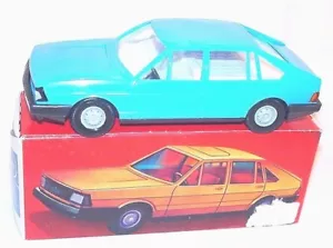 Piko Anker 1:25 AUDI 100 AVANT LSE Plastic Car MIB`70 -Blue Version- Very Rare! - Picture 1 of 8