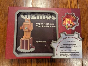 Máquinas de papel Gizmos que realmente funcionan - Kit Origami niños artesanía Rob Ives - Imagen 1 de 3