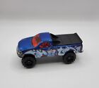 Hot Wheels 1997 Blue Graffiti Ford F-150 Lifted Truck Diecast Car ~ Ty