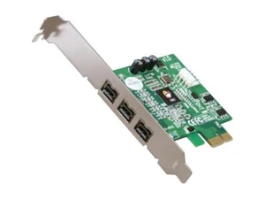 SIIG 3 Ports FireWire 800 PCIe Card Model NN-FW0012-S1 - Picture 1 of 5