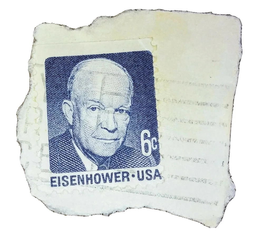Authentic United States Postage. 6 Cent. President Dwight Eisenhower - Image 1 of 1