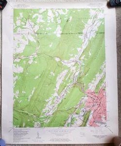 1949 Cumberland Maryland PA WV 7.5' Series USGS Topographic Map 1:24000 Topo - Picture 1 of 3