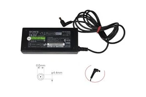 Z3380 SONY 19,5V 4,7A 90W VGP-AC19V24 ADP-90MH B 6X4,4 Netzgerät Netzteil - Bild 1 von 1