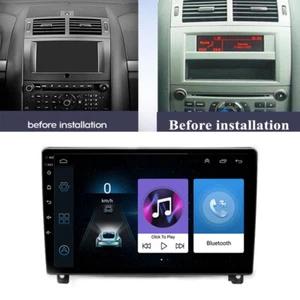 9'' Android 11 Stereo Radio GPS Head Unit For Peugeot 407 2004-2010 Mirror Link - Photo 1/24