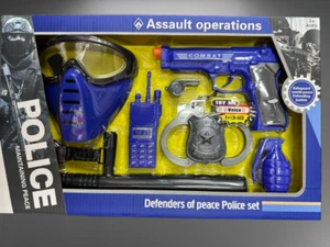 Juego de rol SWAT Policía Fuerza Juego con pistola doble Radio Juguete PARA Niños Juguete Regalo - Imagen 1 de 2