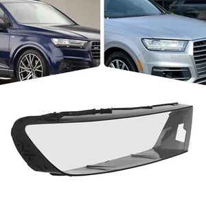 For 2017-2019 Audi Q7 Right Side Headlight Lens Clear Cover Headlight Lens Cover - Picture 1 of 13