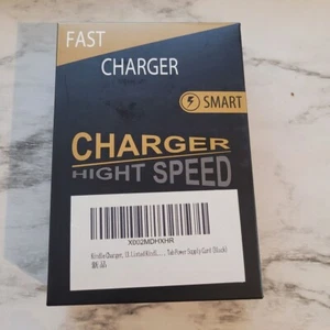 Amazon Kindle Fire Tablet Fast Charger Adapter + Micro USB Cable Cord 6.5 Ft - Picture 1 of 1