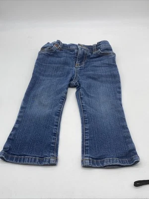 Джинсы Seventy Seven от American Eagle для младенцев 12-18 месяцев ADJ. Расклешенная талия для ног - Изображение 1 из 4