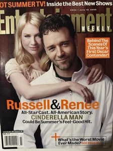 Entertainment Weekly Magazine Jun 10, 2005 Renee Zellweger-Russell Crowe - Picture 1 of 1