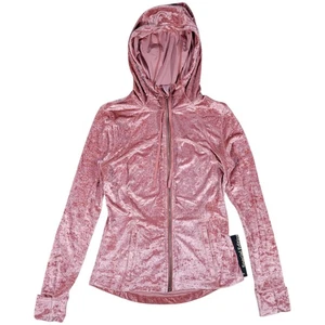 Lululemon Hooded Define Jacket Crushed Velvet Soft Cranberry Damen 8 Pink Neu - Bild 1 von 13