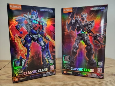 Transformers Blokees Optimus Prime & Scourge Classic Class Modelo Kit Nuevo 2 Juegos Foto 1 de 4