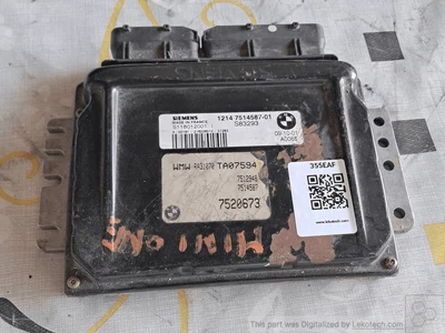 1214751458701 Centralina iniezione  MINI MINI Cabrio (R52) Cooper S Cabrio 16V - Immagine 1 di 4